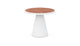 Leon Dining Table White - Umber Top