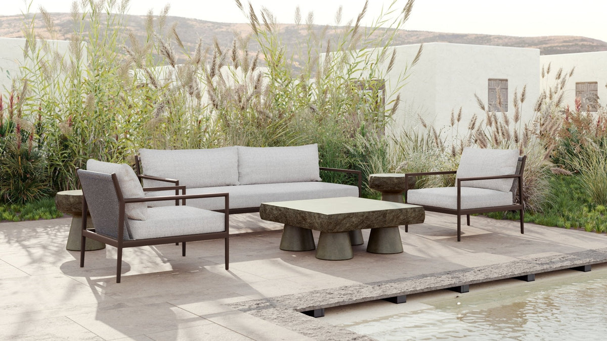 Madeira | 3 -Seat Sofa Bronze Sofas / Loveseats Azzurro Living