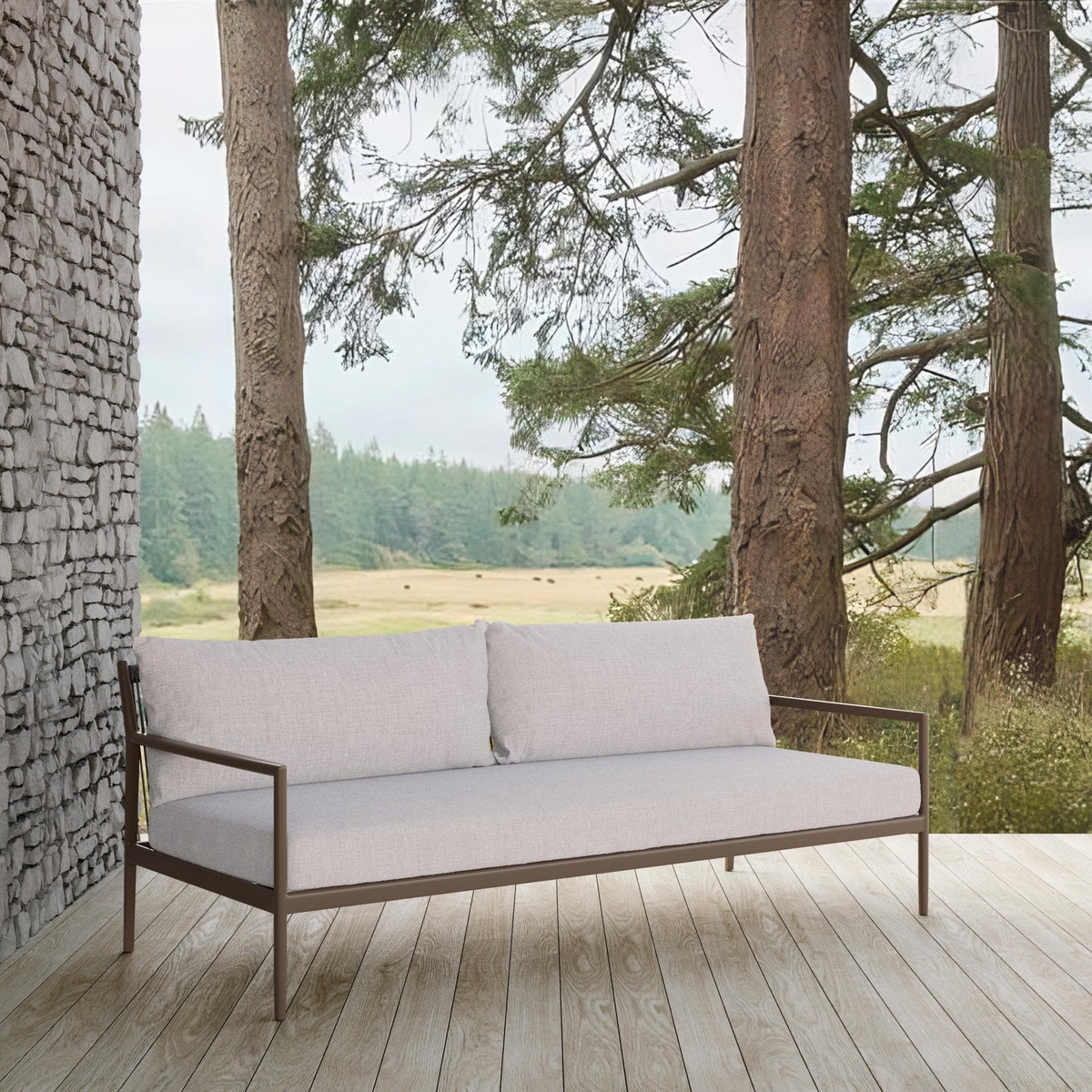Madeira | 3 -Seat Sofa Bronze Sofas / Loveseats Azzurro Living