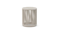 Malta Side Table Birch - Albarium Dekton Top Side Tables Azzurro Living