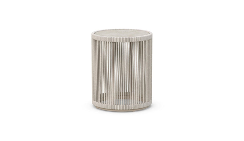 Malta Side Table Birch - Albarium Dekton Top Side Tables Azzurro Living