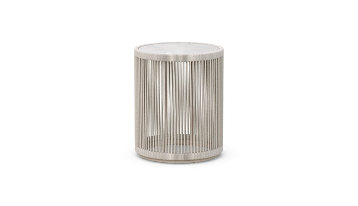 Malta Side Table Birch - Helena Dekton Top Side Tables Azzurro Living