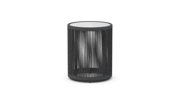 Malta Side Table Pebble - Helena Dekton Top Side Tables Azzurro Living