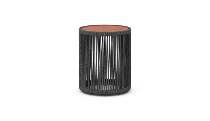 Malta Side Table Pebble - Umber Dekton Top Side Tables Azzurro Living