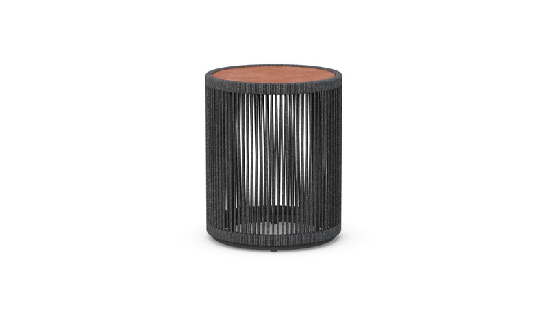 Malta Side Table Pebble - Umber Dekton Top Side Tables Azzurro Living