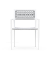 Naples | Dining Chair Set of 2 - White Dining Chairs Azzurro Living