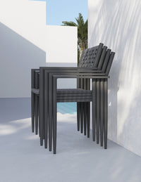 Naples | Dining Chair x2 - Lava Gray Dining Chairs Azzurro Living