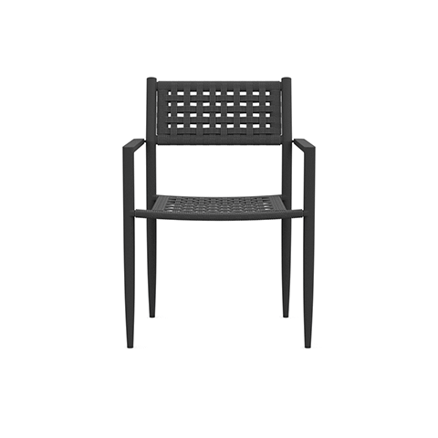 Naples | Dining Chair x2 - Lava Gray Dining Chairs Azzurro Living