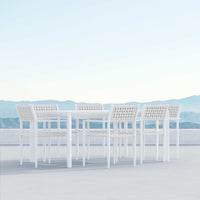 Naples | Dining Chair Set of 2 - White Dining Chairs Azzurro Living