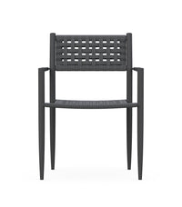 Naples | Dining Chair Set of 4 Lava Gray Dining Chairs Azzurro Living