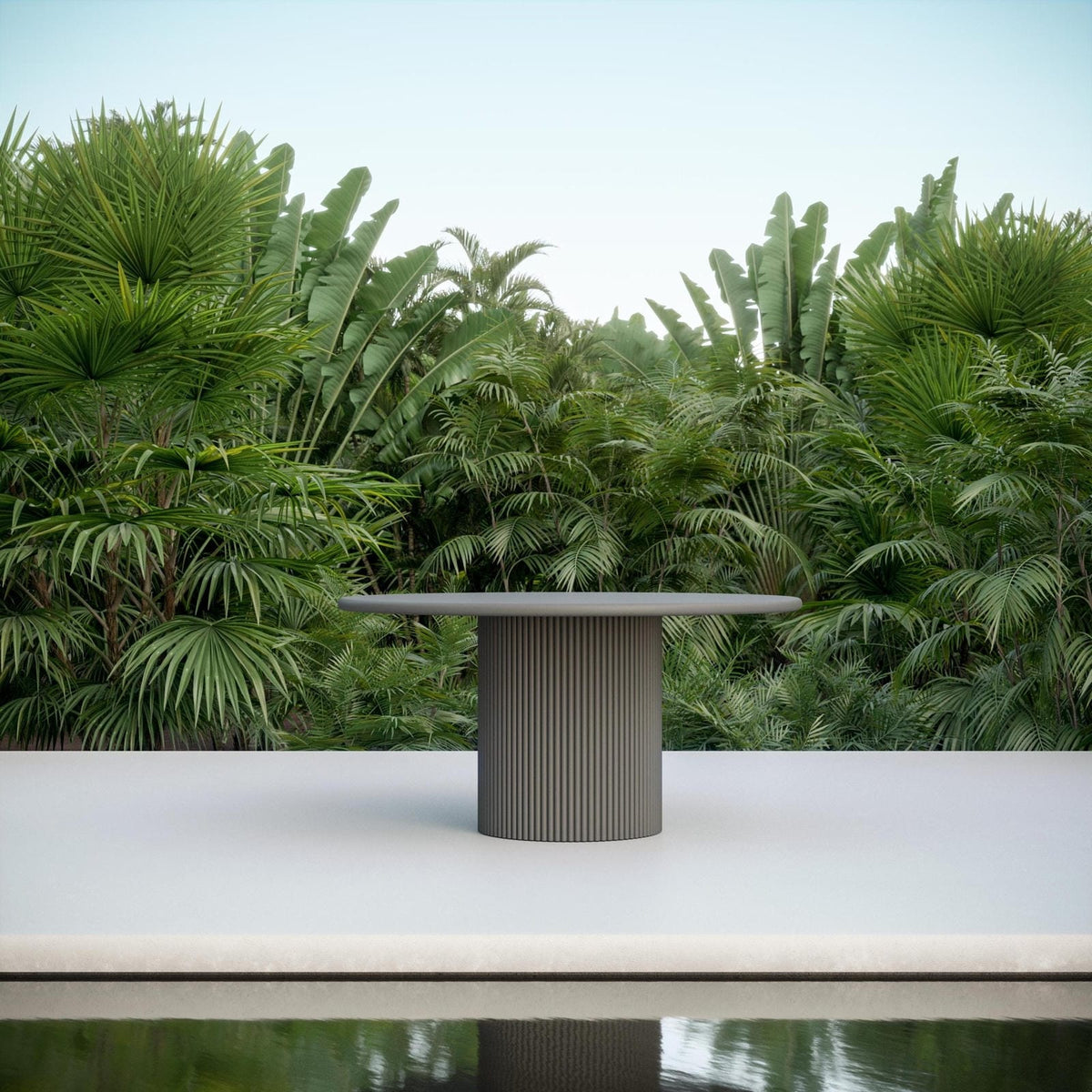 Palma | 60" Dining Table - Charcoal Dining Tables Azzurro Living