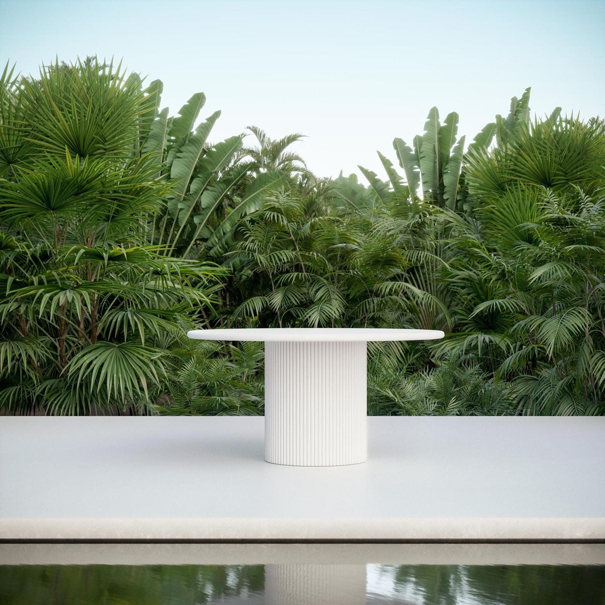 Palma | 60" Dining Table - White Dining Tables Azzurro Living