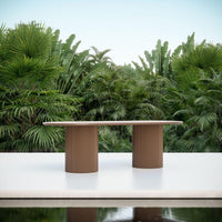 Palma | 96" Dining Table - Bronze - Azzurro LivingAzzurro Living