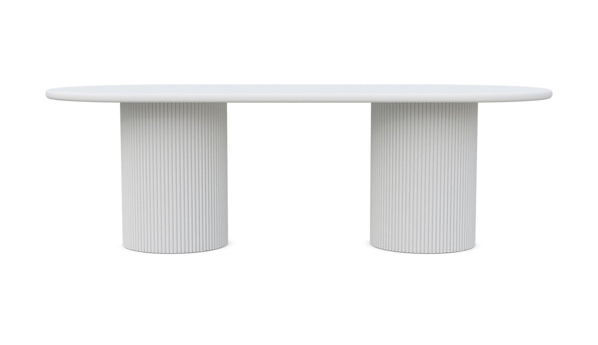 Palma | 96" Dining Table - White - Azzurro LivingAzzurro Living