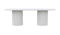 Palma | 96" Dining Table - White - Azzurro LivingAzzurro Living