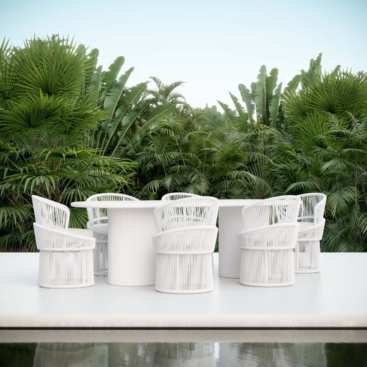 Palma | 96" Dining Table Dining Tables Azzurro Living