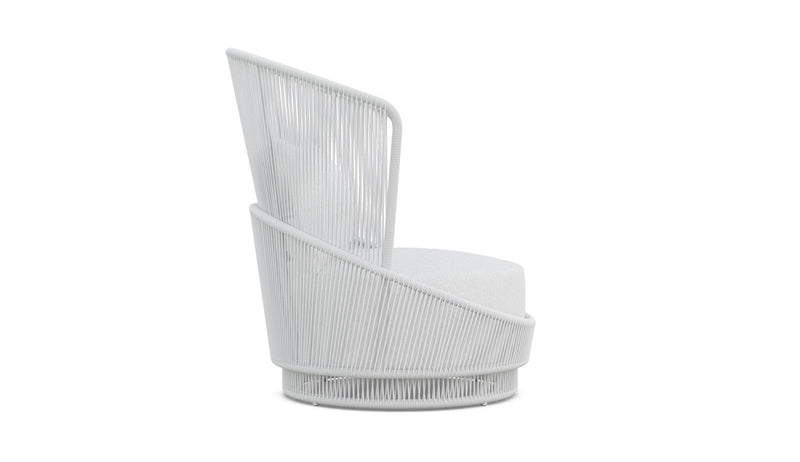Palma | Club Chair Swivel - White Mist Club Chairs Azzurro Living