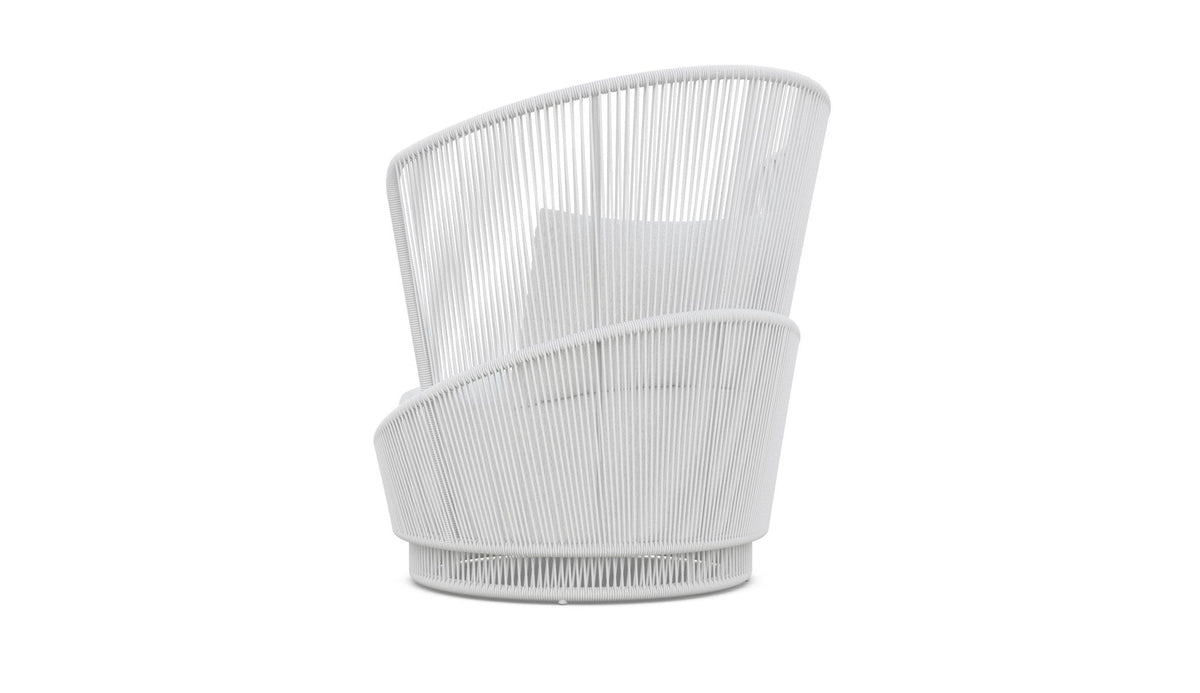 Palma | Club Chair Swivel - White Mist Club Chairs Azzurro Living