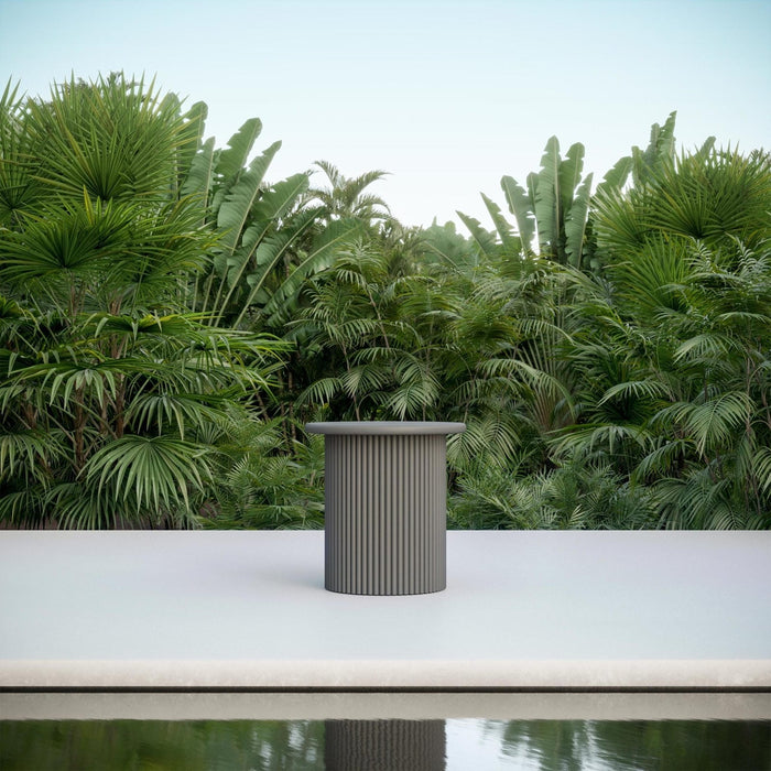 Palma | Side Table - Charcoal Side Tables Azzurro Living