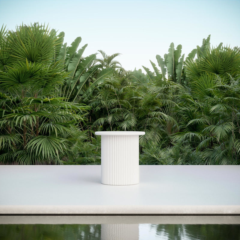 Palma | Side Table - White Side Tables Azzurro Living