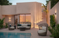 Palma | Swivel Club Chair - Mocha - Azzurro LivingAzzurro Living