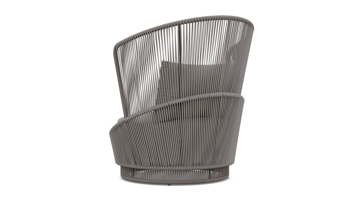 Palma | Swivel Club Chair - Mocha - Azzurro LivingAzzurro Living