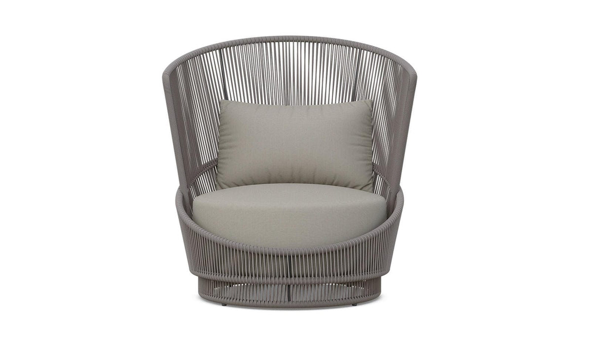 Palma | Swivel Club Chair - Mocha - Azzurro LivingAzzurro Living