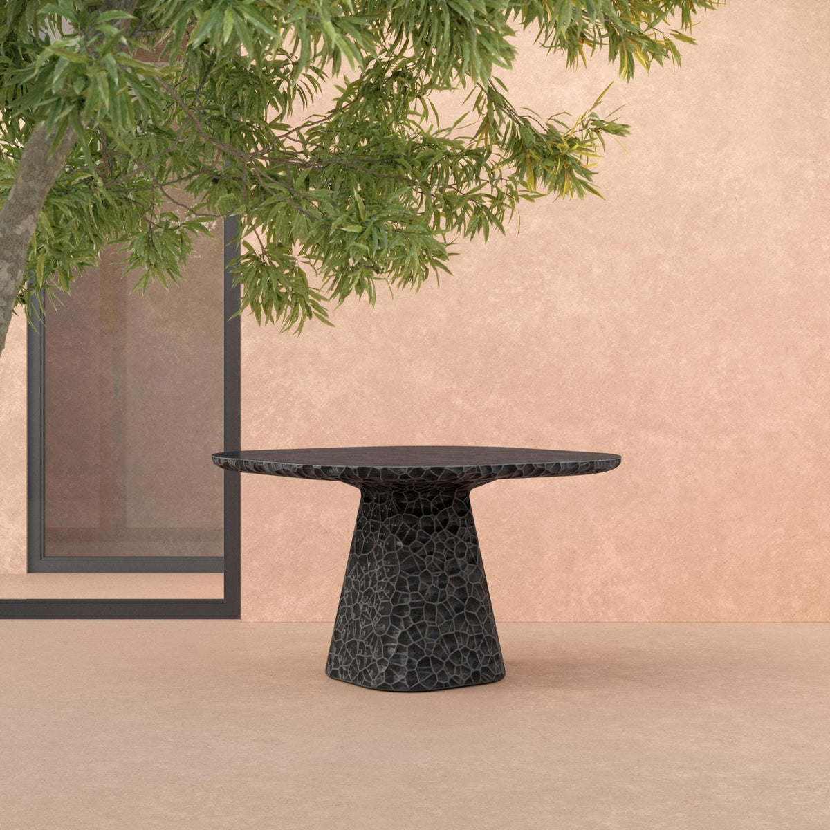 Panama | 48" Dining Table - Coal Dining Tables Azzurro Living