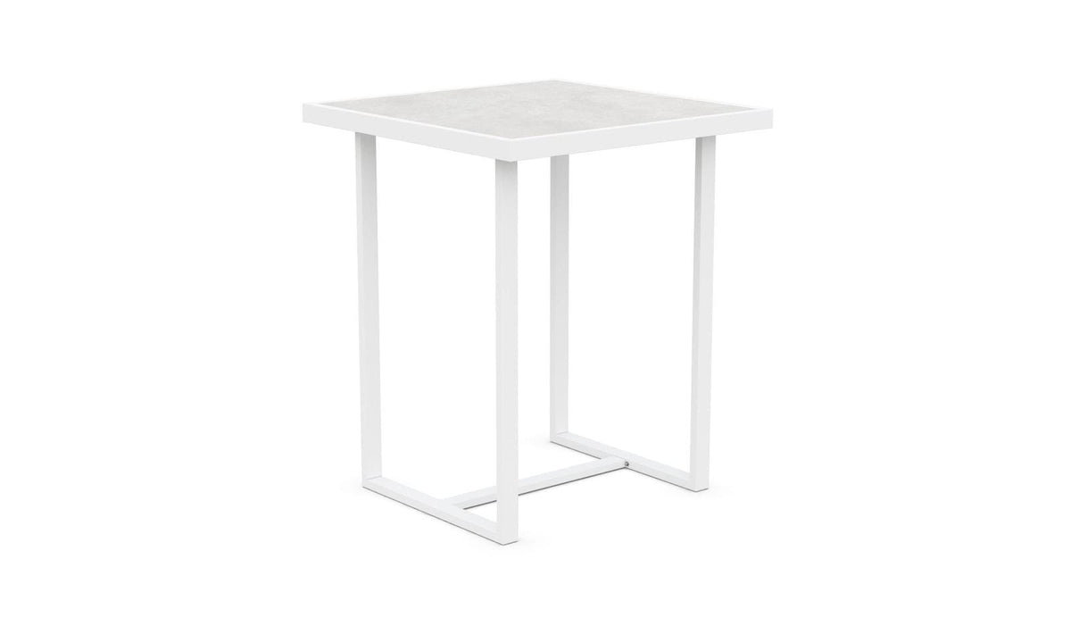 Pavia | 35" Bar Table - White - Dekton Top - Azzurro LivingAzzurro Living