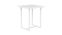 Pavia | 35" Bar Table - White - Dekton Top - Azzurro LivingAzzurro Living