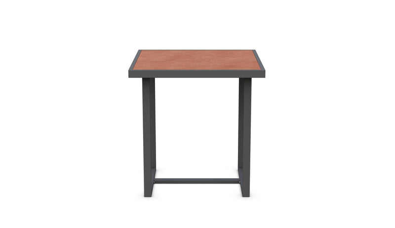 Pavia | 35" Counter Table - Charcoal - Dekton Top Dining Table-Counter Azzurro Living