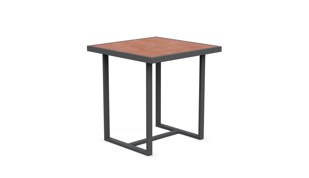Pavia | 35" Counter Table - Charcoal - Dekton Top Dining Table-Counter Azzurro Living
