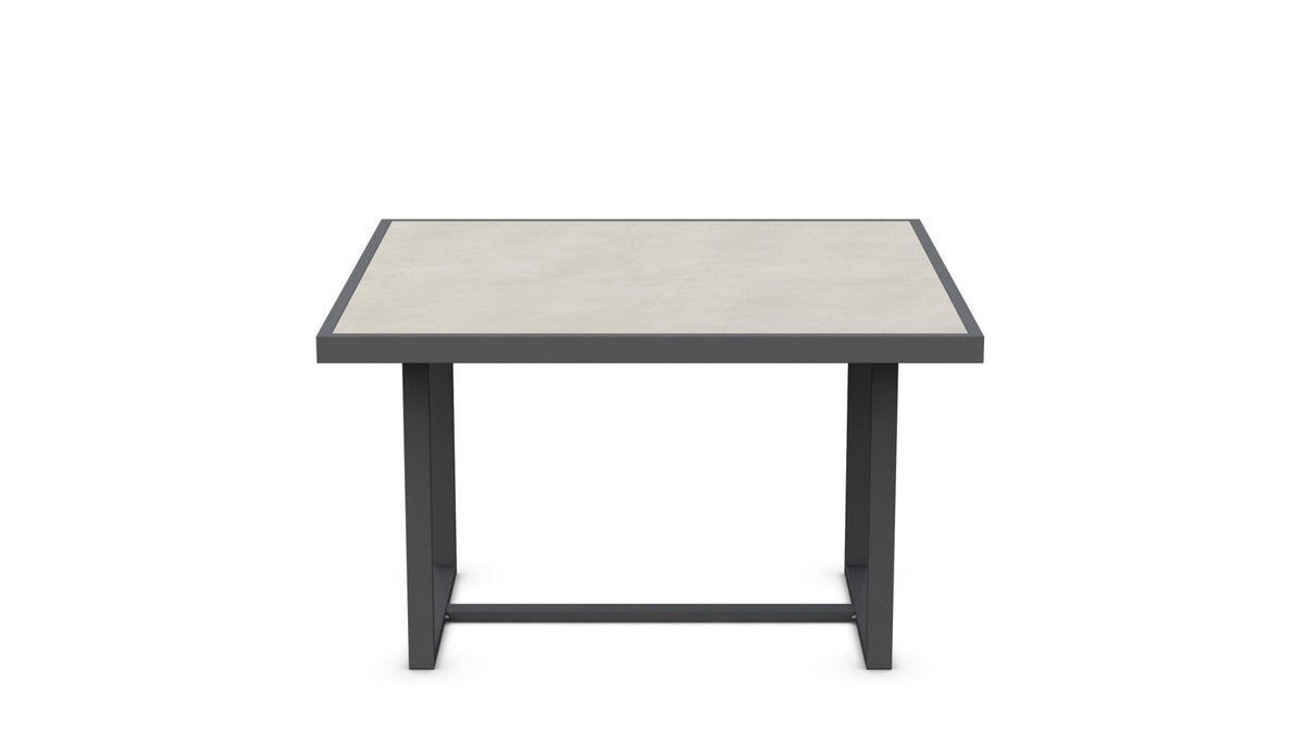 Pavia | 48" Dining Table - Charcoal - Dekton Top Dining Tables Azzurro Living