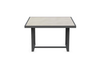 Pavia | 48" Dining Table - Charcoal - Dekton Top Dining Tables Azzurro Living