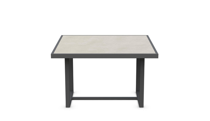 Pavia | 48" Dining Table - Charcoal - Dekton Top Dining Tables Azzurro Living