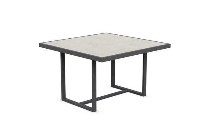 Pavia | 48" Dining Table - Charcoal - Dekton Top Dining Tables Azzurro Living