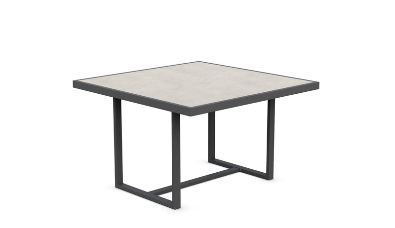 Pavia | 48" Dining Table - Charcoal - Dekton Top Dining Tables Azzurro Living
