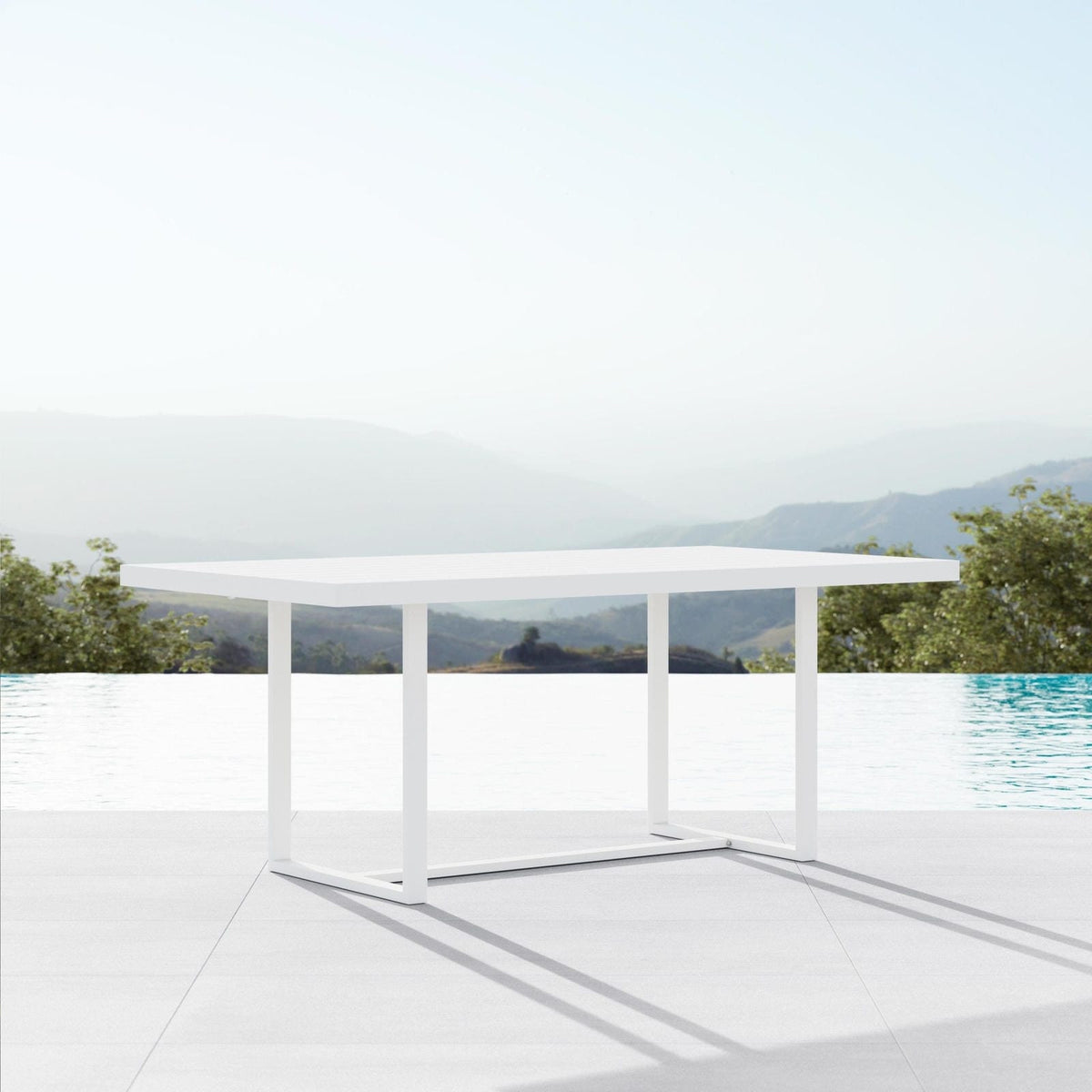 Pavia | 71" Dining Table - White Dining Tables Azzurro Living