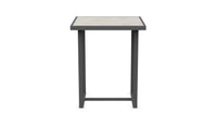 Pavia | 35" Bar Table - Charcoal - Dekton Top Dining Table-Bar Azzurro Living