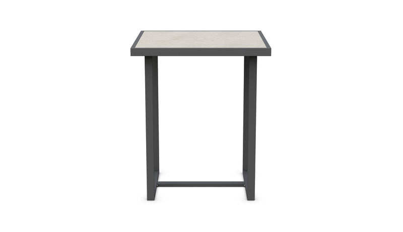 Pavia | 35" Bar Table - Charcoal - Dekton Top Dining Table-Bar Azzurro Living