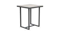 Pavia | 35" Bar Table - Charcoal - Dekton Top Dining Table-Bar Azzurro Living