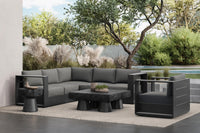 Pensacola | Side Table - Coal - Azzurro LivingAzzurro Living