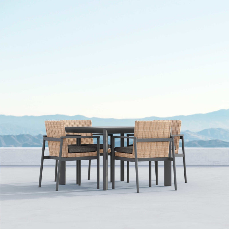 Porto | 43" Dining Table Charcoal Dining Tables Azzurro Living
