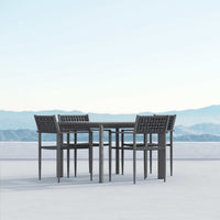 Porto | 43" Dining Table Charcoal Dining Tables Azzurro Living