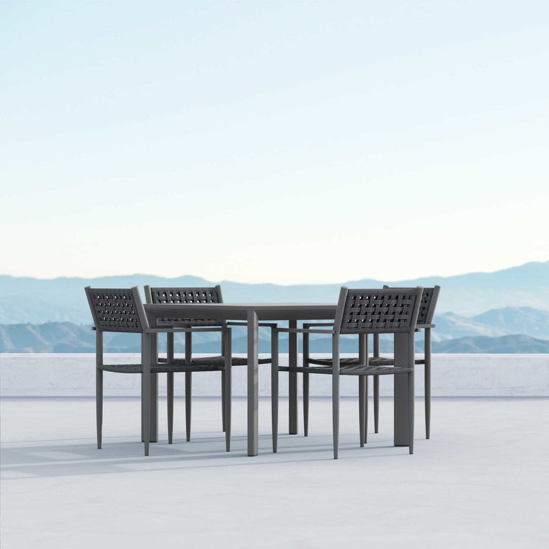 Porto | 43" Dining Table Charcoal Dining Tables Azzurro Living