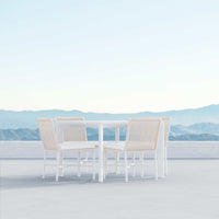Porto | 43" Dining Table - White Dining Tables Azzurro Living