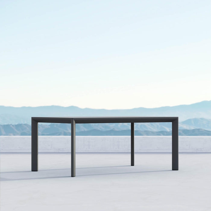Porto | 72" Dining Table - Charcoal Dining Tables Azzurro Living