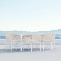 Porto | 72" Dining Table - White Dining Tables Azzurro Living