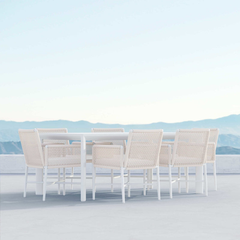 Porto | 72" Dining Table - White Dining Tables Azzurro Living