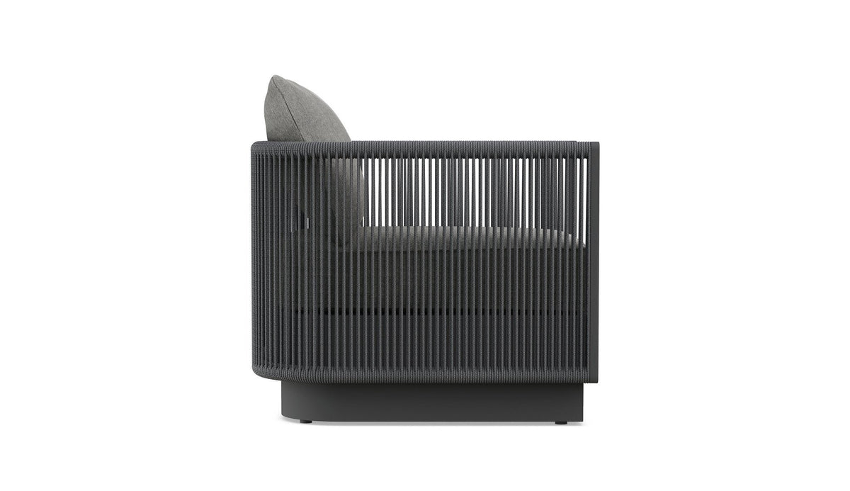 Porto | Club Chair Swivel - Charcoal Club Chairs - Swivel Azzurro Living